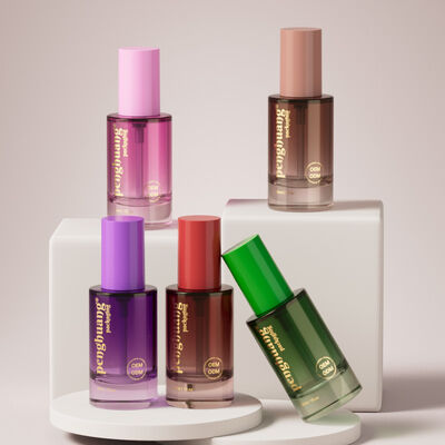 Ronde glazen verpakkingsoplossingen voor huidverzorging die veelzijdigheid en presentatie bieden voor een breed scala aan huidverzorgingsformules