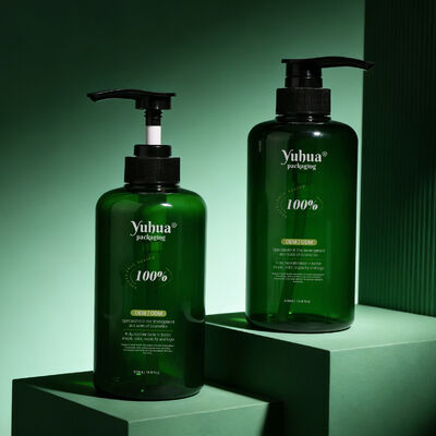 Aanpasbare plastic verpakkingsflessen voor cosmetica, met inbegrip van tonerlotion serum met cilindervormige en schroefdop sluiting