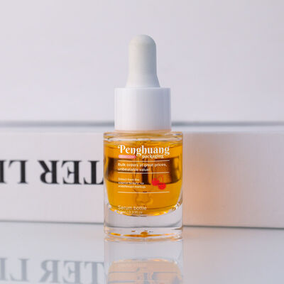 Sliver Dropper Serum Dropper Flessen Op maat gemaakte dop Afdichting Type dop Verpakkingsoptie voor cosmetische huidverzorging en essentiële oliën