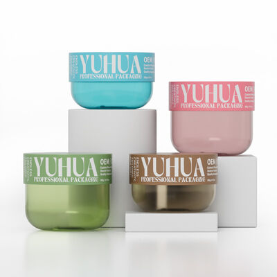 Duurzame plastic verpakkingen Flessen die op maat kunnen worden gemaakt voor cosmetische toner lotion serum containers met logo afdrukken en ISO-certificering