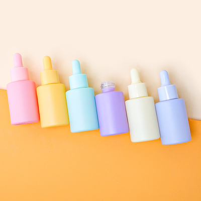 30ml het Druppelbuisjeflessen van het glasserum met Perspomp en GLB-Stichting Verpakking