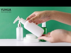 plastic fles in de vorm van Boston