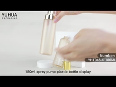 OEM Berijpte 180ml-de Roomfles van de HUISDIERENlotion voor Huidzorg Verpakking