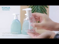 Van de de Room het Plastic Lotion van de lichaamswas van de de Flessen250ml Leuke Bloem Etiket van het de Pompjonge geitje