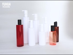 PET ronde shampoo fles 200 ml 250 ml 300 ml