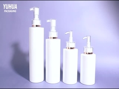 Flat Shoulder Shampoo Fles 250/300/400/500 ml Body Lotion Pump Fles